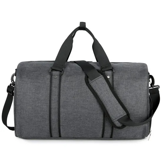 Xianghui Travel Bag with Logo Men's Fitness Bag with Independent Shoe Compartment