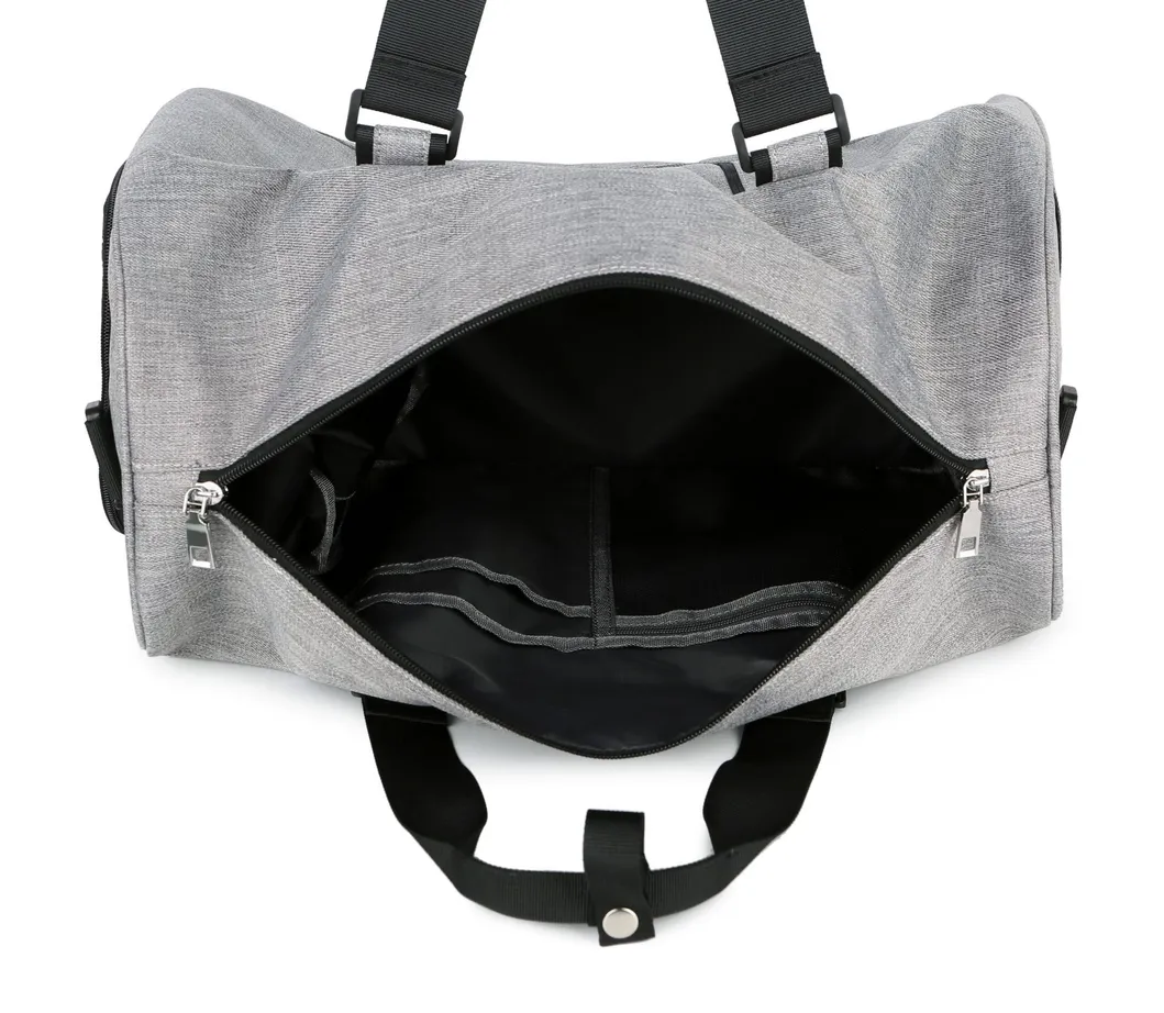 Xianghui Travel Bag with Logo Men's Fitness Bag with Independent Shoe Compartment