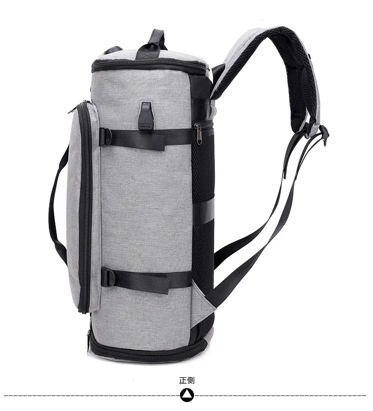 Xianghui Luggage Sports Travel Bag Waterproof Tote Gym Pink Duffle Men Bag