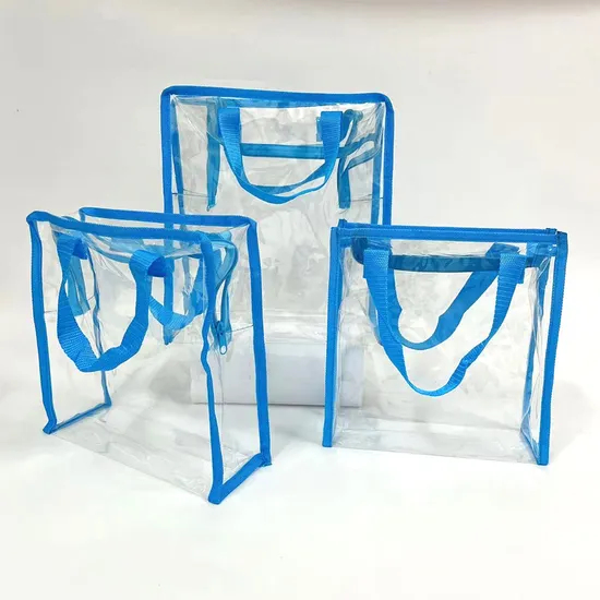 Xianghui OEM Transparent Make up Window PU/PVC Cosmetic Bag Waterproof Travel Beauty Makeup Bag