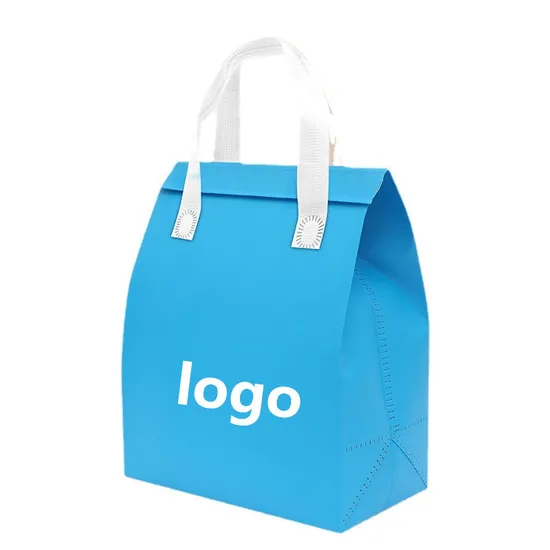 2024 Customize Non-Woven Reusable Shopping Bag Summer Cold Insulation Non-Woven Fabric Coating Waterproof and Oil Proof Bag