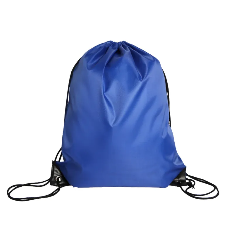 Xianghui Custom Promotional Polyester Drawstring Bag Bunched Pocket Nylon Bag