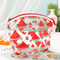 Xianghui OEM Transparent Make up Window PU/PVC Cosmetic Bag Waterproof Travel Beauty Makeup Bag