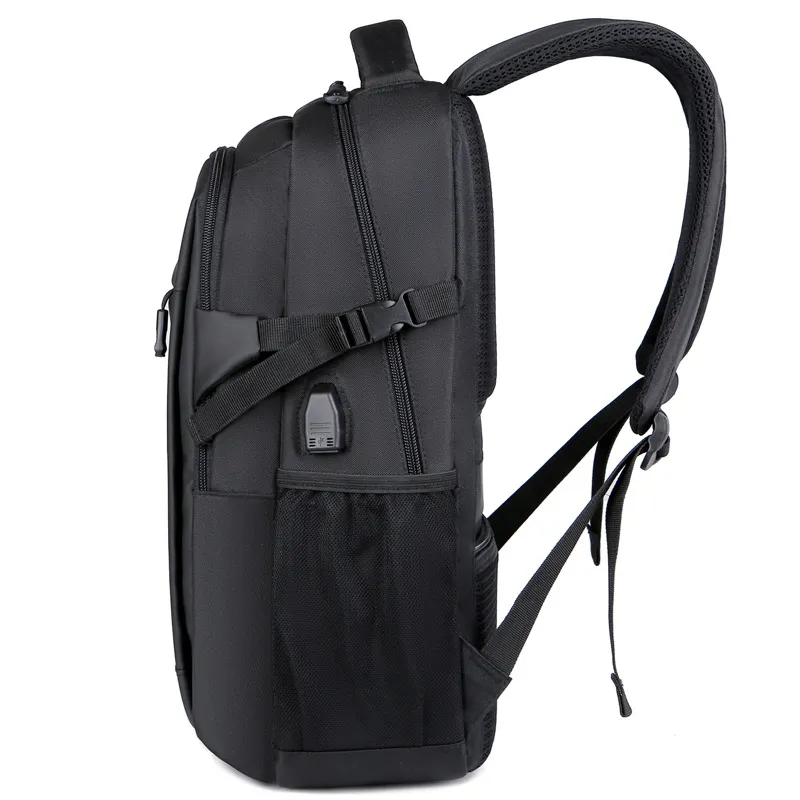 Xianghui USB Anti-Theft Pocket Printed Logo Leisure Backpack Computer Bag