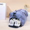 Xianghui Leather Organizer Diaper Nursing Travel Bag