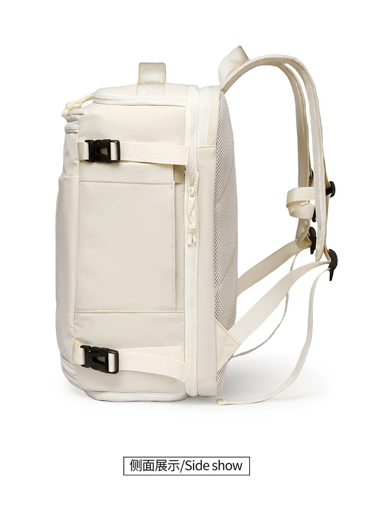 Xianghui Unisex New Backpack Foreign Trade Sports Bag Business Travel Bag with Shoe Compartment Expandable Design Gym Bag