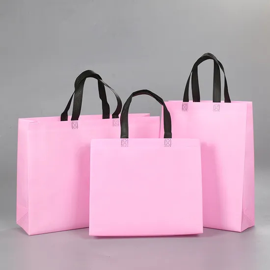 Xianghui Coated Non-Woven Tote Bag Custom Clothing Shopping Bag Environmental Bags Can Be Printed Logo