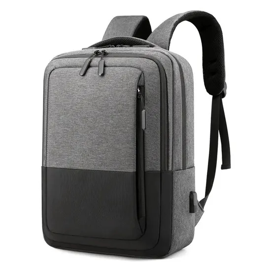 Multi-Layered Nylon Splash-Proof Computer Backpack Travel Luggage Dry-Wet Shoulder Bag