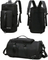 Xianghui Gym Bag Sports Duffle Bag Travel Backpack Shoes Compartment Black Golf Bag