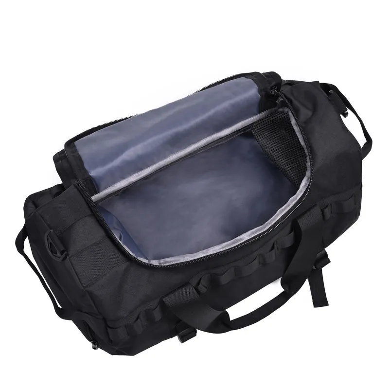 2024 Lightweight Large Print Logo Travel Bag Quality Customizable Sport Gym Business Style Low MOQ