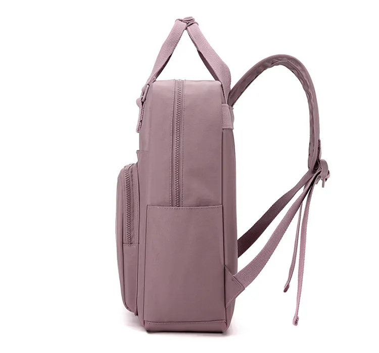 Xianghui Women Backpack Cross Border Water Resistant Nylon Backpack Versatile Custom Logo Schoolbag