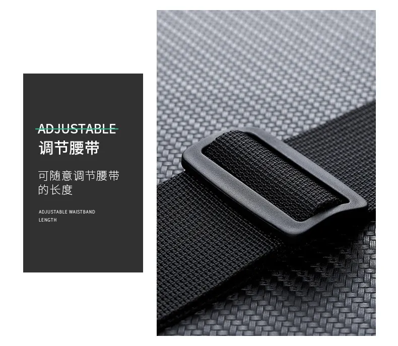 New Design 2024 Hot Sale Custom Large Capacity Waterproof Neoprene Riding Running Travel Fanny Waist Bag