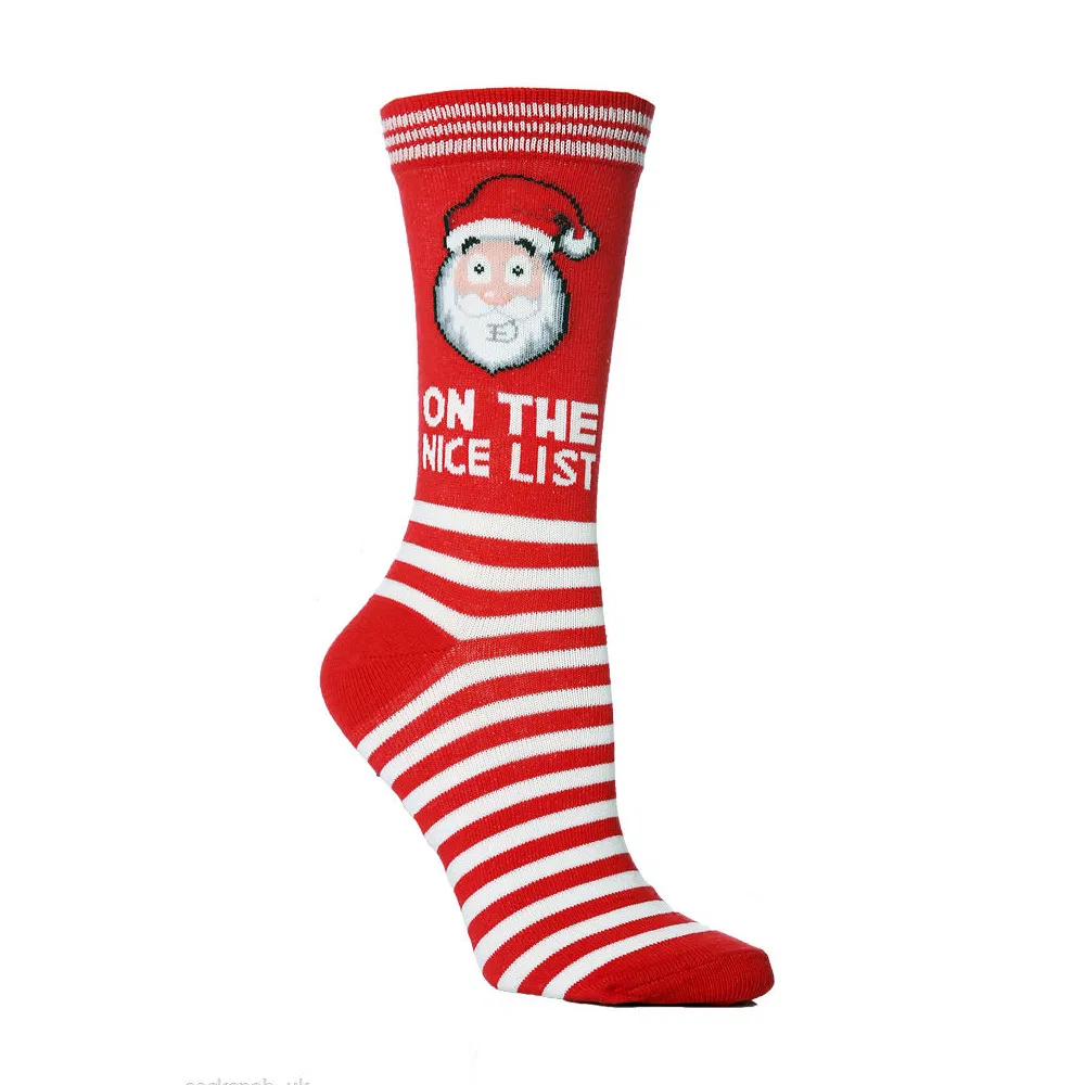 Xianghui New Women's Socks Personality Socks Christmas