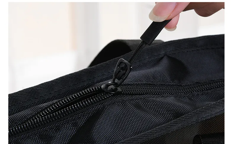 Xianghui Wholesale New High Capacity Black Small Mesh Cosmetic Bag
