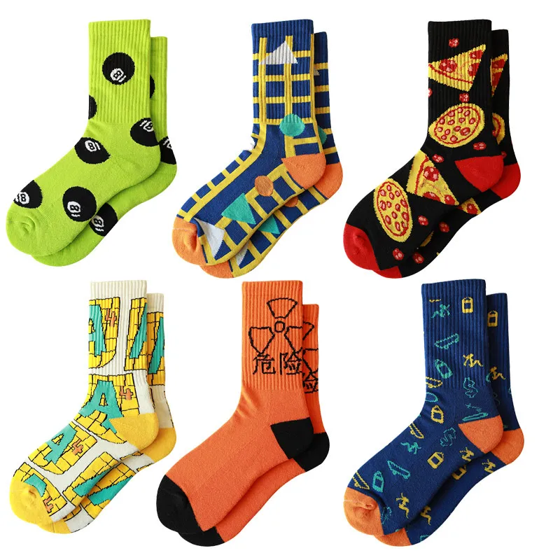 Xianghui High Quality Crew Designer Cotton Compression Sports Grip Custom Socks
