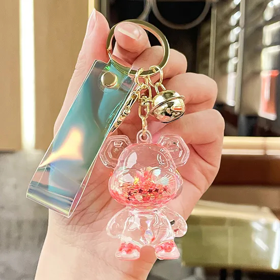 Acrylic Creative Pendant Decoration New Key Holder Gifts