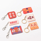 Xianghui Plastic Customize Acrylic Pendant Toy Keychain with Cell Phone, Coin Wallet