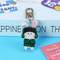 Xianghui Fashion Cute Rabbit Animal Pattern Custom Design Acrylic Keychain