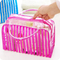 Xianghui Custom Toiletry Bags Packaging Gift Make up PVC Zipper Cosmetic Wash Beauty Makeup Cosmetic Bag