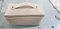Xianghui Wholesale Custom Zipper Faux PU Leather Makeup Cosmetic Bag Pouch
