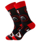 Xianghui Custom Wholesale Autumn Winter Fashion Amazon Santa Elk Christmas Socks