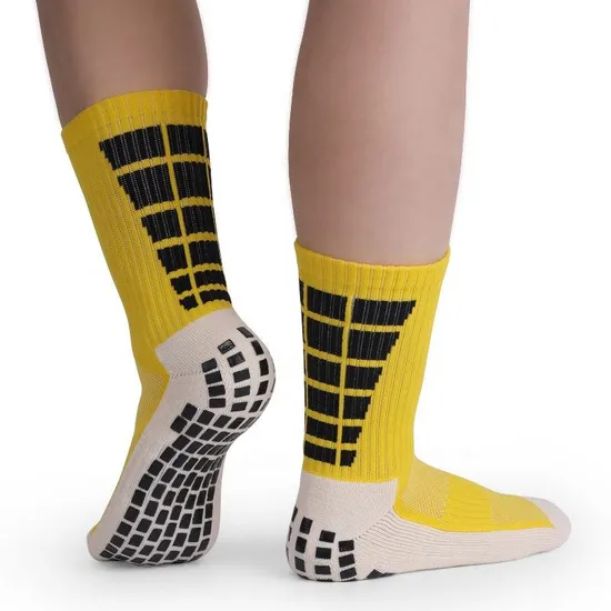 Xianghui Glue Med Tube Football Anti-Slip Absorption Thick Sports Wear-Resistant Socks
