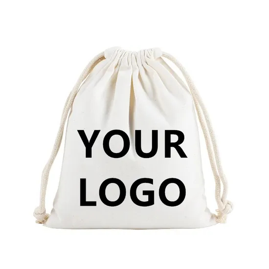 Xianghui Customize Logo Printing Cotton Storage Bags Gift Package