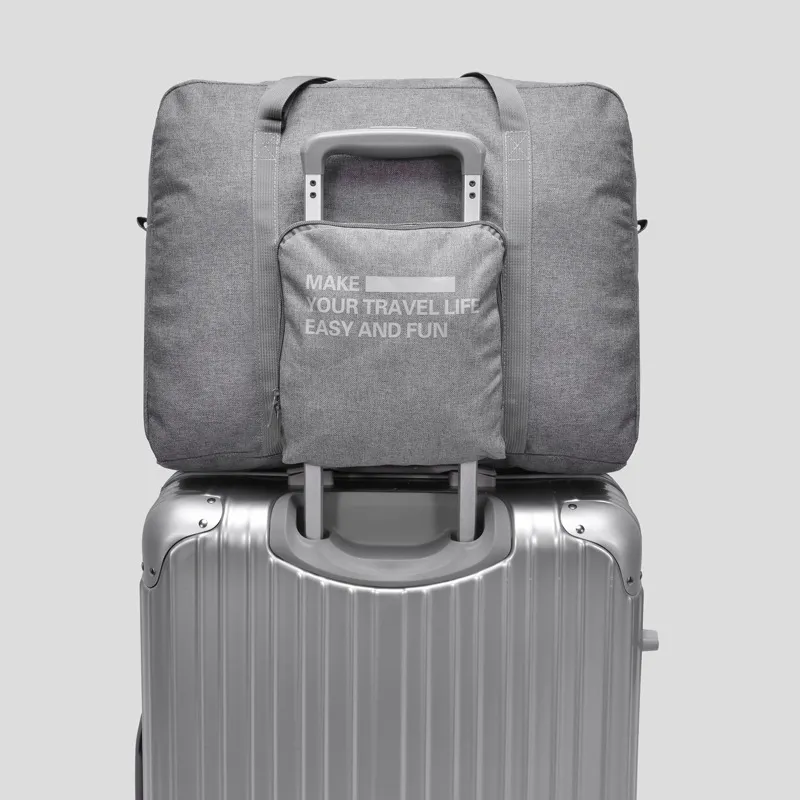 Xianghui Men Folding Travel Storage Waterproof Portable Bags Shoulder Bags