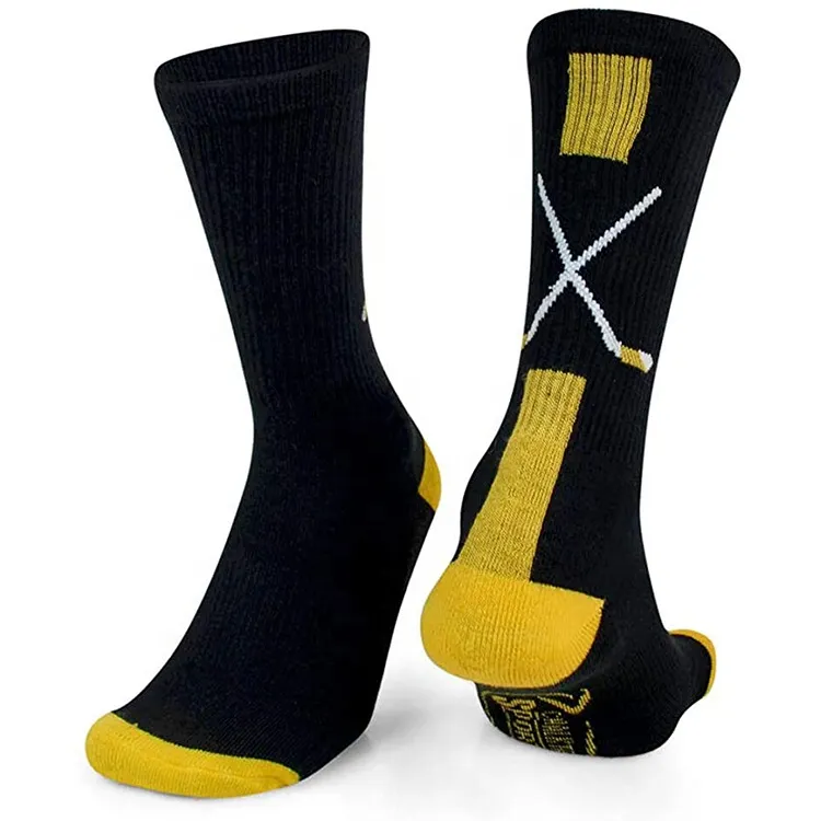 Xianghui Custom Logo Designer Sport Socks Anti Slip Basketball Athletic Socks