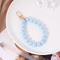Xianghui Candy Color Beeds Sweet Accessories Custom Design Acrylic Keychain
