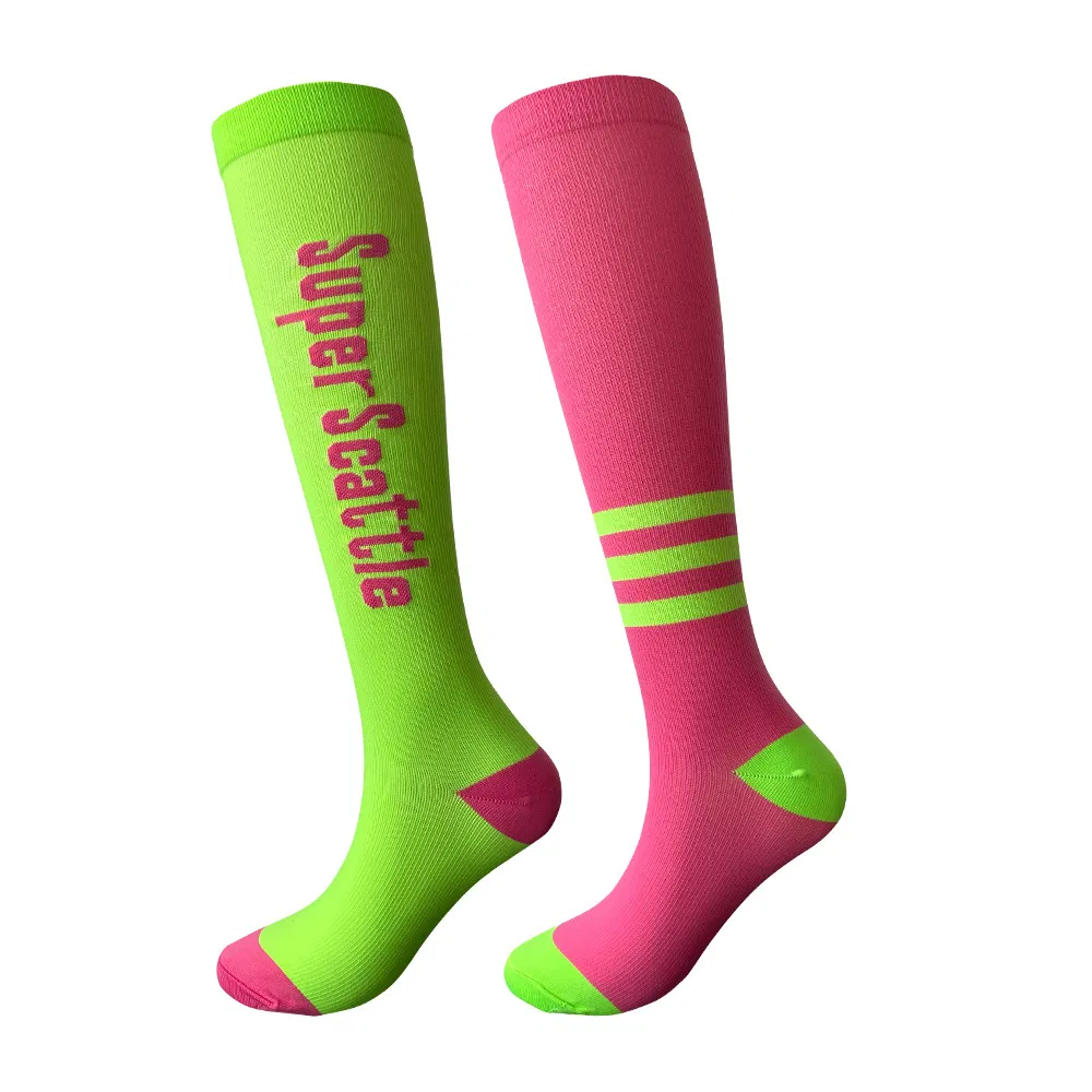 Xianghui Breathable 100% Cotton High Compression Socks for Women and Men