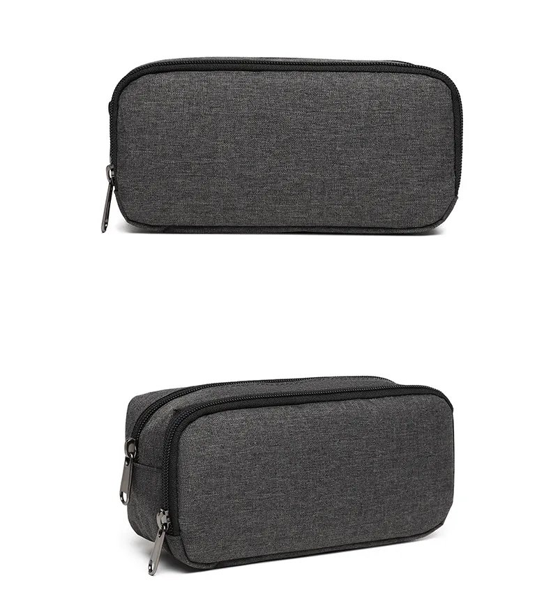 Wholesale Customized Colorful Silicone Pencil Box for Kids Big Capacity Gradient Silicone Pencil Bag for Men and Women