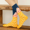 Xianghui Knitting Wholesale Long Warm Socks Women Cotton Dress Socks