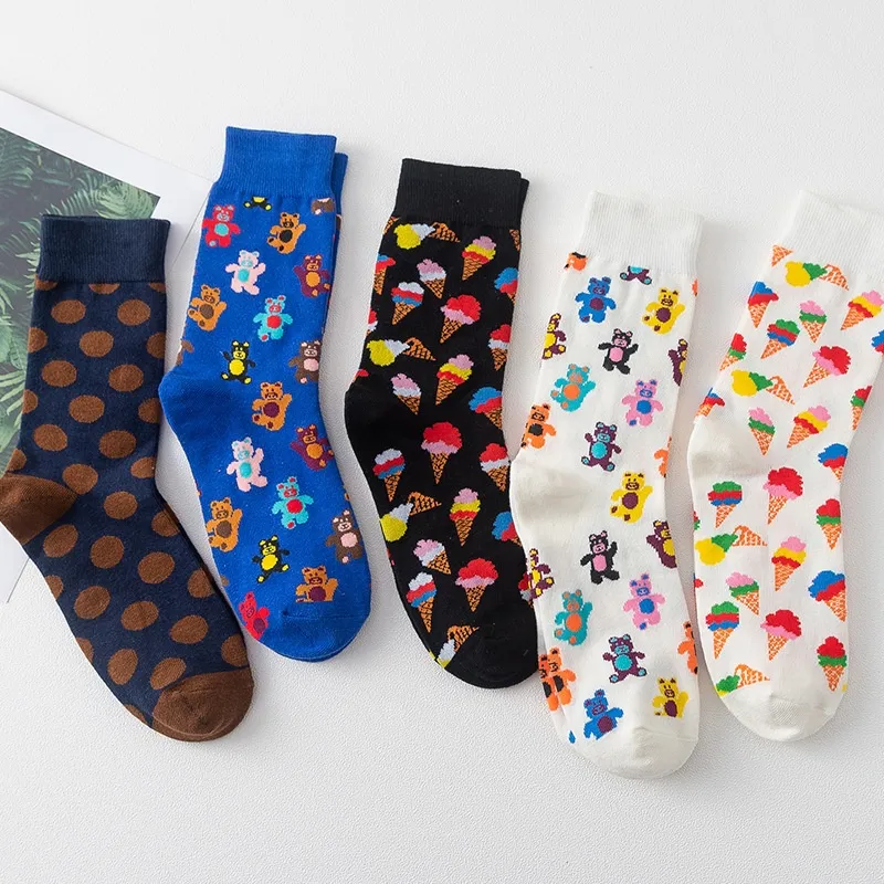 Xianghui Spring Autumn Trendy Children's Baby Thin Cotton Princess Socks