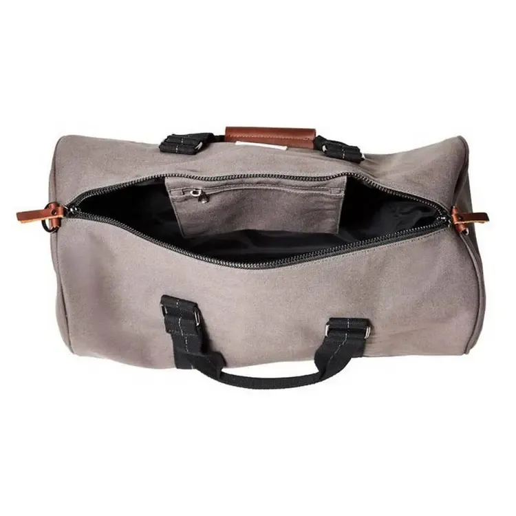 Xianghui Travel Duffle Bag Customized Cotton Canvas Sports Gym Wholesale Duffel Bags