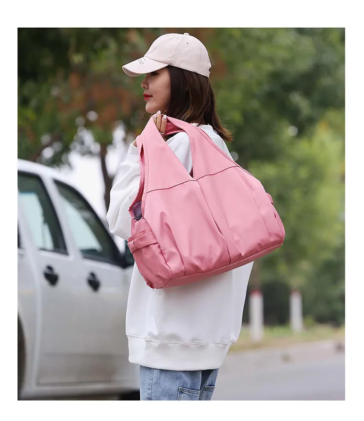 Xianghui Women's Leisure Fitness Wet and Dry Separation Shoulder Portable Yoga Bag