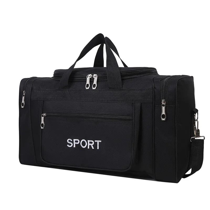 Xianghui Fitness Bag Oxford Cloth Splash-Proof Printed Logo Travel Bag