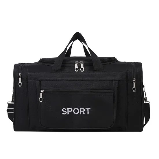 Xianghui Fitness Bag Oxford Cloth Splash-Proof Printed Logo Travel Bag