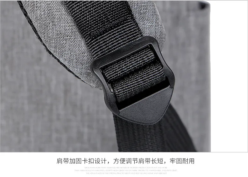 Xianghui Wholesale Lightweight Travel USB Charging Backpack Laptop Bag