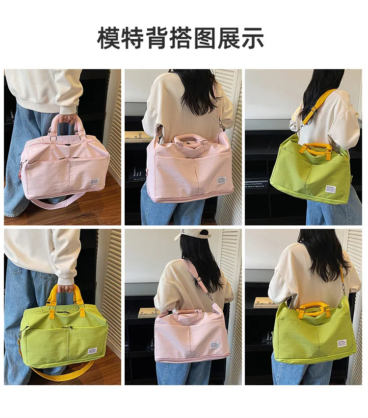 Xianghui Wholesale Large Capacity Travel with Luggage, Lightweight Shoulder / Tote Gym &amp; Yoga Bag