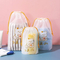 Xianghui Drawstring Bag Clothes Shoes Travel Storage Bag Transparent Socks Shoes Plastic Bag