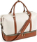 Xianghui Travel Waterproof Sports Gym Waxed Canvas Duffel Bag Leather Trolley