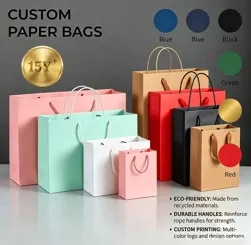 Xianghui Handbag Customization Pattern Designs Wholesale Gift Paper Bag Shopping Packaging Bag
