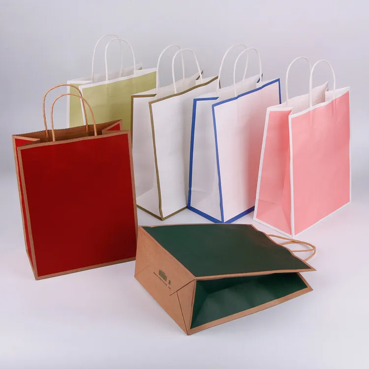 Xianghui Custom Logo Print Promotion Shopping Paper Bag
