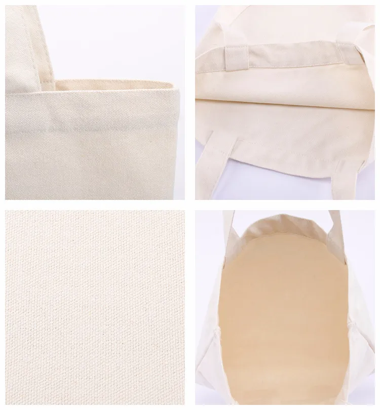 Xianghui Custom Logo Canvas Tote Gift Promotion Shopping Bags