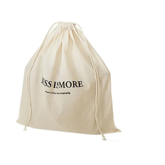 Xianghui Pure Cotton Drawstring Travel Bag Luggage Multi Function Packing Cube Household Bag Dustproof Bag Sundries Storage Bag