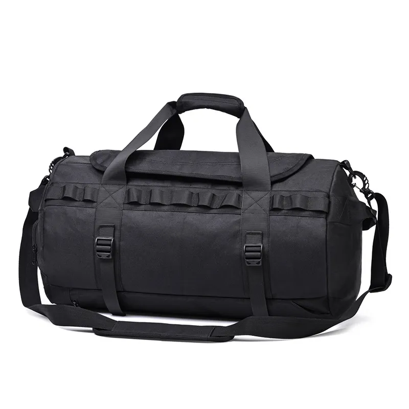 2024 Lightweight Large Print Logo Travel Bag Quality Customizable Sport Gym Business Style Low MOQ
