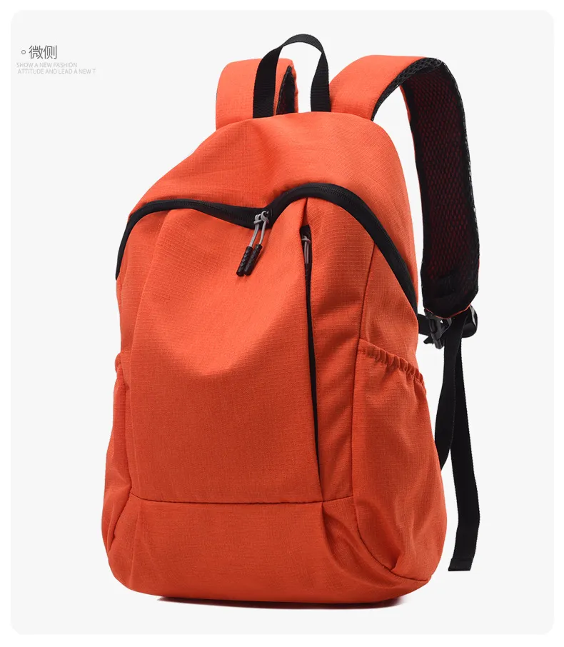 Xianghui Lightweight Backpack Schoolbag Load Reduction Oxford Cloth Multi Function Travel Casual Cycling Laptop Bag Backpack Outdoor