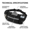 Xianghui Wholesale Adjustable Outdoor Sport Running Belt Water Resistant Running Bag