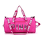 Xianghui Large Pink Duffle Bags Shoulder Gym Sports Bag Nylon Waterproof Bag